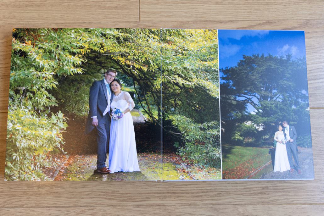 Cardiff wedding photographer albums 1010