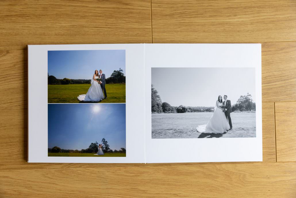 Cardiff wedding photographer albums 1037