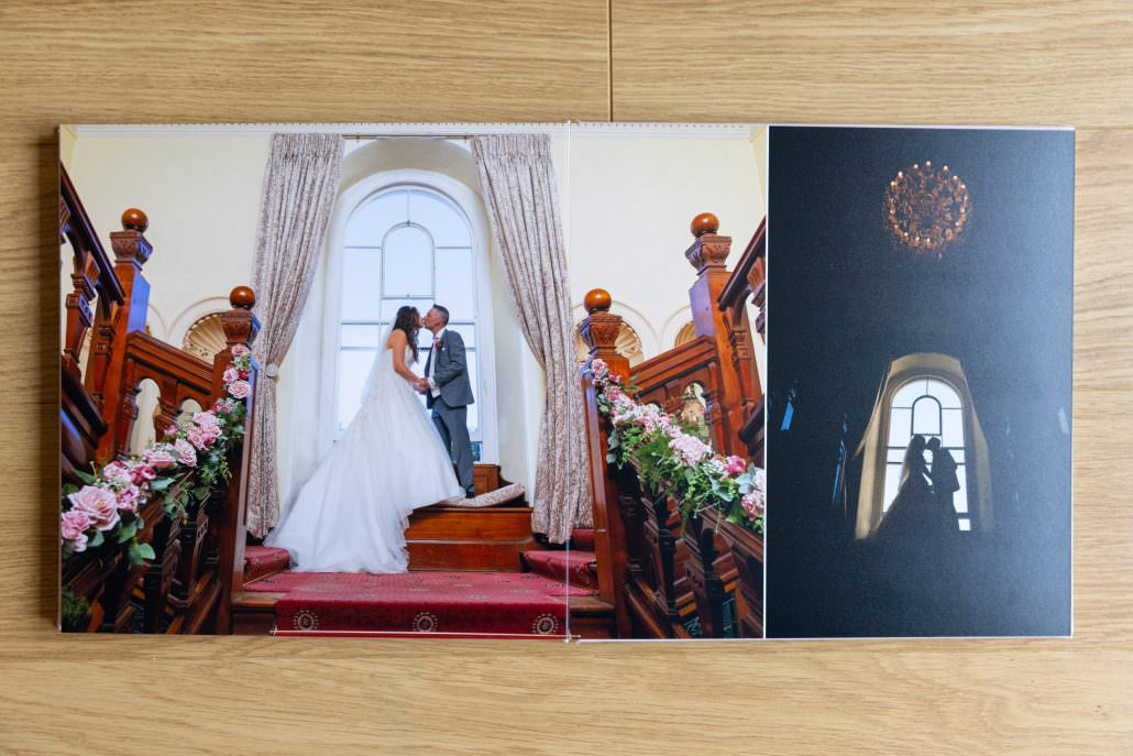 Cardiff wedding photographer albums 1041